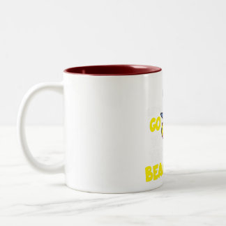 Rolig sommarhaj stranddesign PNG & SVG | Söt A Två-Tonad Mugg