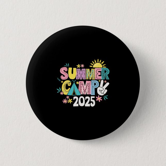 Rolig sommarläger 2025 sommarlov matchande Fa Knapp (Framsida)