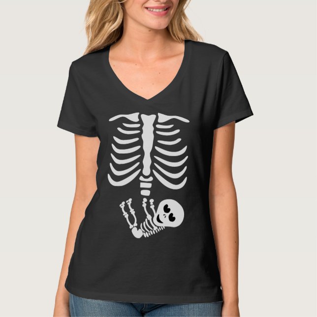 Rolig Sonogram, moderskap T-shirt (Framsida)