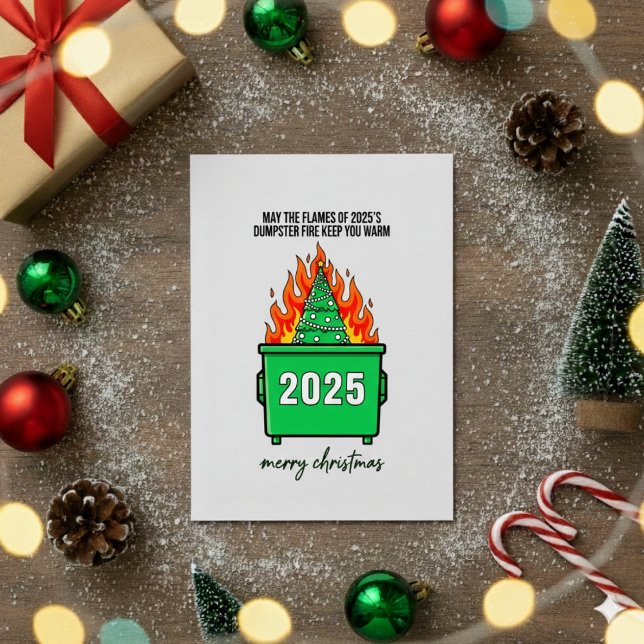 Rolig sopträff julkort 2025 (Skapare uppladdad)