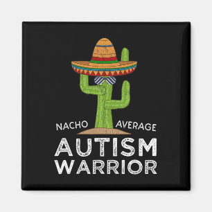 Rolig Söt Autistisk Stöd Rolig Autism Krigare Medv Magnet