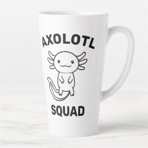 Rolig söt Axolotl-festklubb redigerbar blå rosa