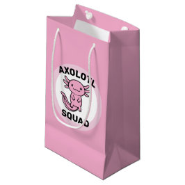 Rolig söt Axolotl-trupp anpassningsbar rosa