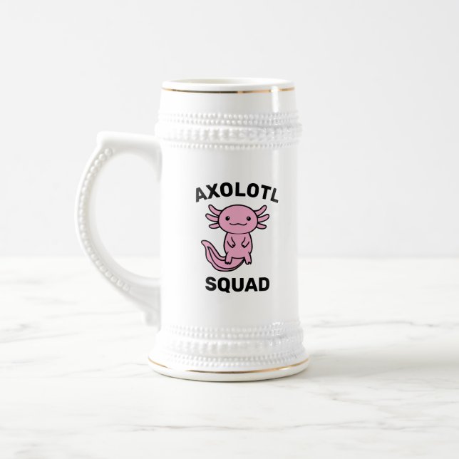 Rolig söt Axolotl-trupp anpassningsbar rosa Sejdel (Vänster)