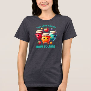 Rolig Söt Denna Dam Vet Hur Man Gör Marmelad! T Shirt