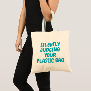 Rolig Söt Enkel Stilren Modern Minimal Monogram Tygkasse