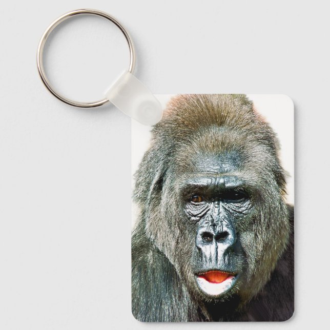 ROlig SÖT GORILLA Nyckelring (Framsida)
