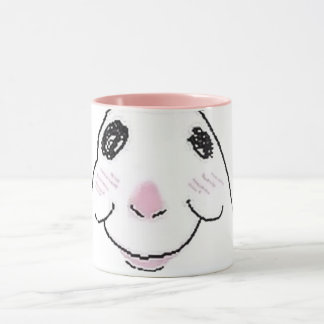 Rolig söt hamster rosa mugg
