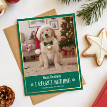 Rolig söt hund foto jul helg postkort