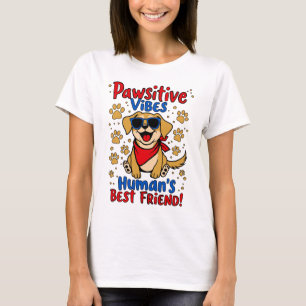 Rolig söt hund t shirt