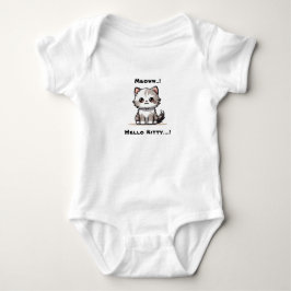 Rolig söt katt Kattemas humor  T Shirt