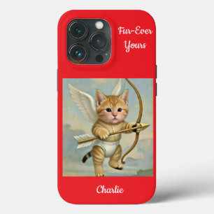 Rolig söt kattunge Cupid