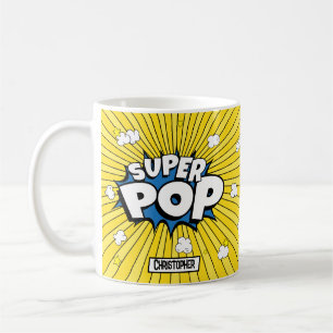 Rolig Söt 'Kornig' SUPER POP! Majspund Puns Popk Kaffemugg