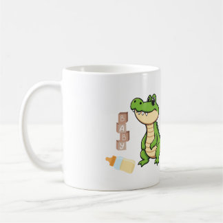 rolig söt mugg baby Krokodil