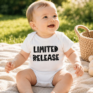 Rolig Söt Nyfödd Outfit Sällsynt Begränsad Utgåva T Shirt
