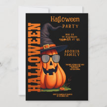 Rolig Söt Pumpa Halloween Fest Firande
