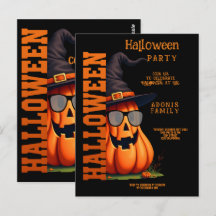 Rolig Söt Pumpa Halloween Fest Firande