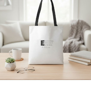 Rolig söt  rolig humor typografi citat  tygkasse