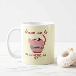 Rolig Söt Te Kaffemugg