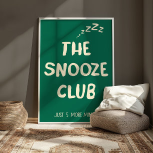Rolig Sövägg Konst Minimalistisk Typografi Affisch