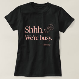 Rolig Sovande Pudel Hund Mamma Anpassat Namn T Shirt