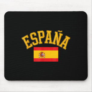 Rolig spansk flagga som säger españa land kärlek R Musmatta