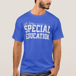 Rolig specialpedagogisk slogan lärarstolthet t shirt