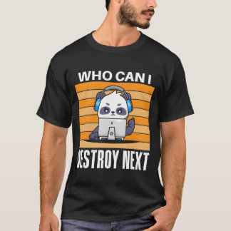 Rolig spelande gamer spelare som säger familj t shirt