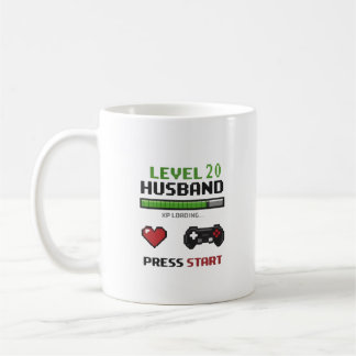 Rolig spelar-hustru-mugg Pixel Art Retrodesign - Kaffemugg