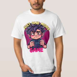 Rolig spelar-t-shirt Bara en spelare Gaming Humor T Shirt