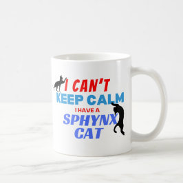 Rolig Sphynx Kattmugg Kaffemugg