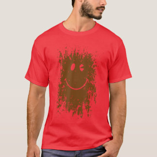 Rolig Splash Lera Stänk Ansikte Spring Forest Gump T Shirt