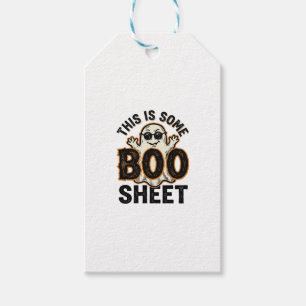 Rolig Spök Boo Lakan Vintage Halloween Tröja Desi Presentetikett