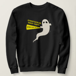 Rolig spök "Efterfest åt det hållet?" Halloween T Shirt