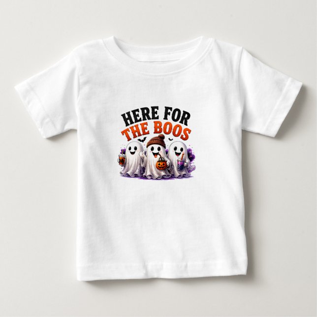 🍻 Rolig spök Halloween skämtsamhet 👻 T Shirt (Framsida)