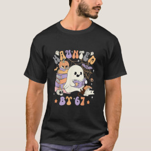 Rolig Spökad Av 67 67 Sex Sju Meme T Shirt