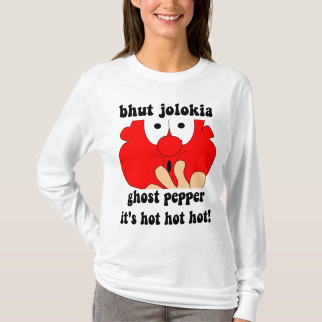 Rolig spökepeppar tee (Framsida)