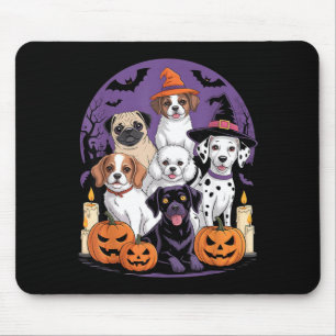 Rolig spökhund Halloween-tröja Halloween Hund Musmatta