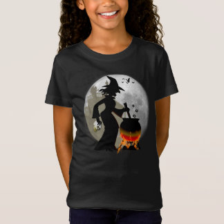 Rolig spöklik läskig häxahalloween festT-tröja T-shirt