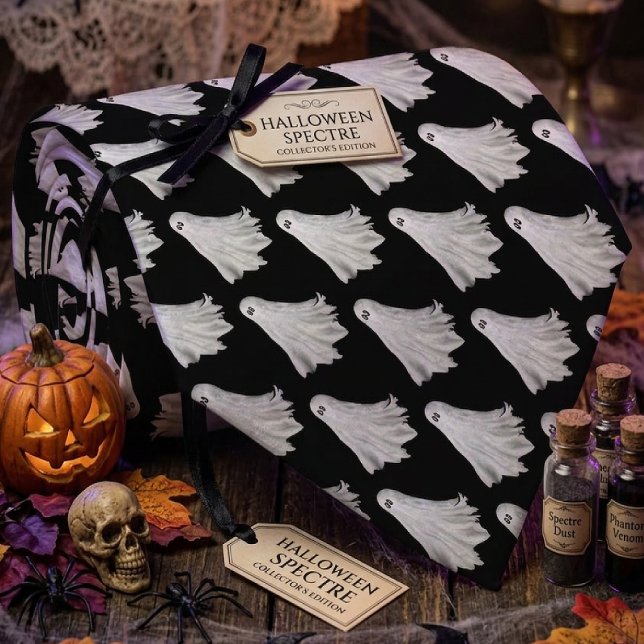 Rolig spökritning från Halloweens förflutna Slips (Skapare uppladdad)