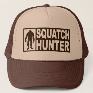 Rolig SQUATCH-JÄGAREhatt - finna den Bigfoot Truckerkeps