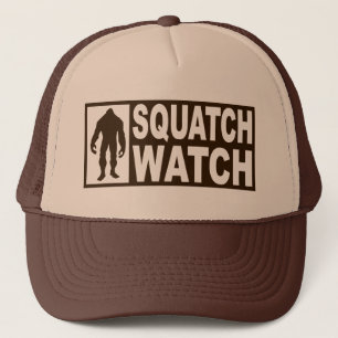 Rolig SQUATCH-KLOCKAhatt - Deluxe finna Bigfoot Keps