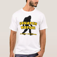 Rolig Squatch T-shirt för Sasquatch Bigfoot Yeti