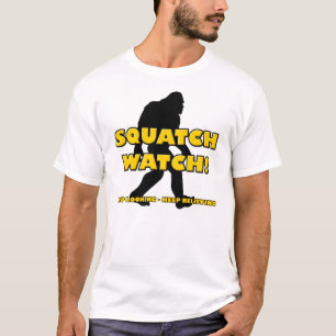 Rolig Squatch T-shirt för Sasquatch Bigfoot Yeti