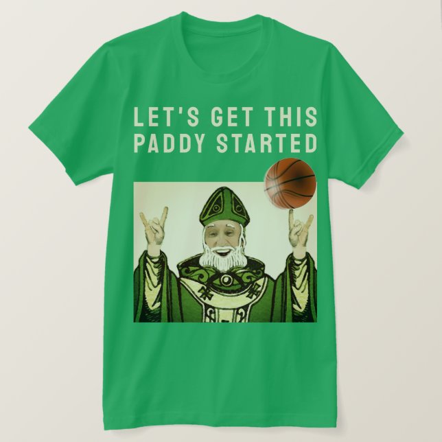 Rolig St. Patrick Tee Shirt (Design framsida)