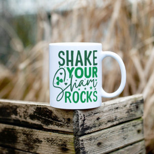 Rolig St. Patricks dag Kaffemugg