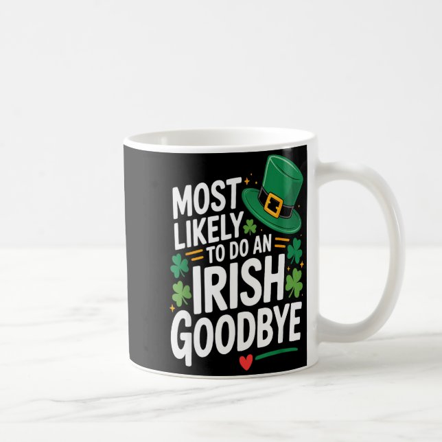 Rolig st. patricks dag mest sannolikt att göra en  kaffemugg (Höger)