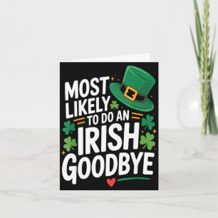 Rolig st. patricks dag mest sannolikt att göra en kort