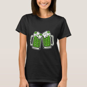 Rolig St Patricks Day Dricker Irländsk Shamrock Gr T Shirt