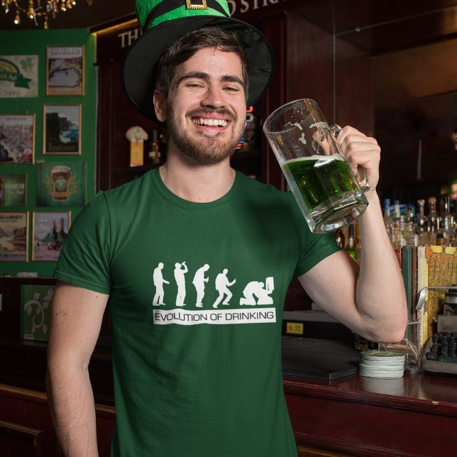 Rolig St Patricks Day Evolution av Drickande Tröja (Skapare uppladdad)